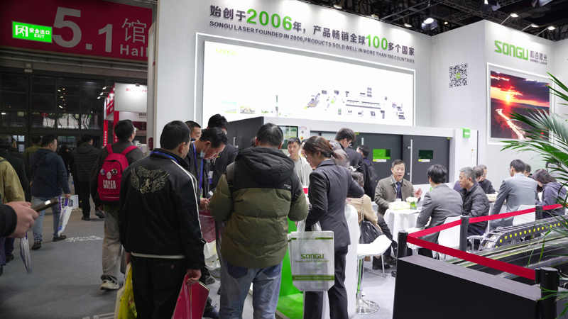 松谷激光惊艳亮相2026上海国际机床展